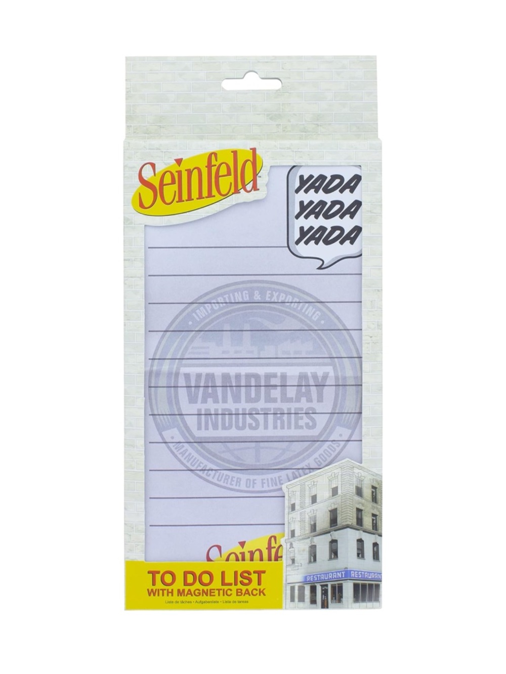 💕 Seinfeld Vandelay Industries To-Do List Magnetic Notepad New